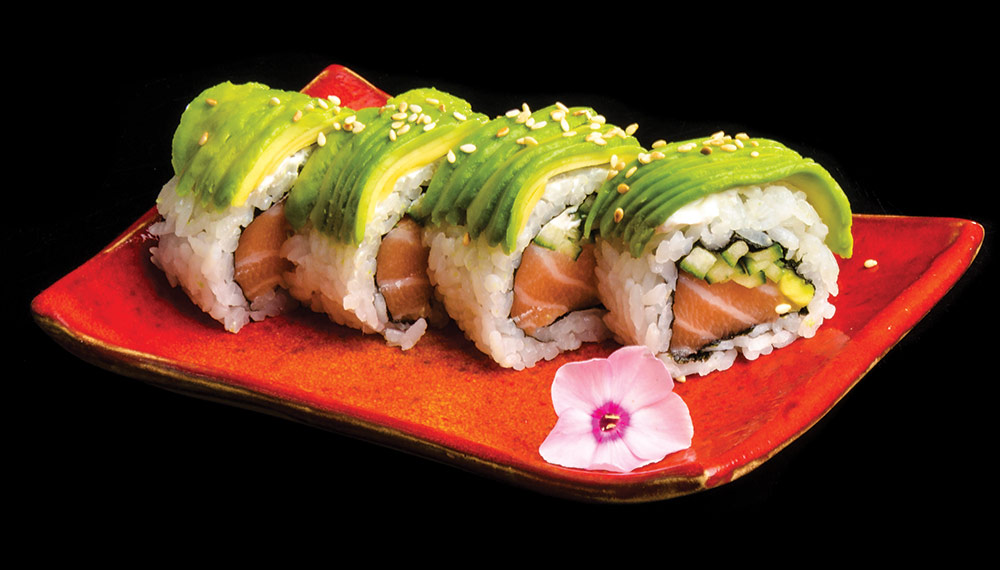 California Maki Caterpillar Sake Mito Sushi