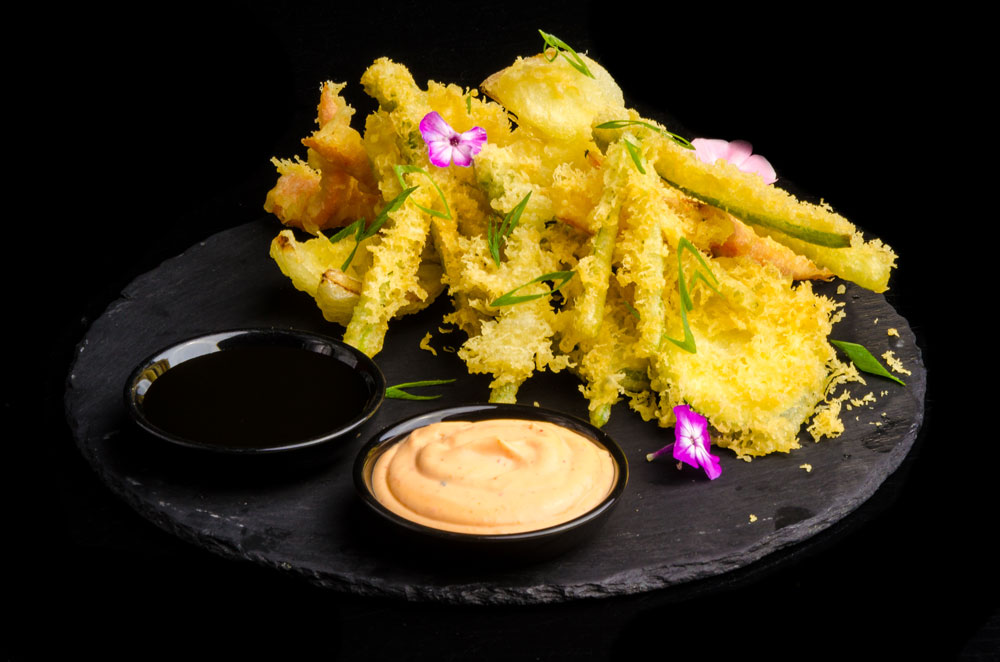 warzywa w japońskim cieście tempura